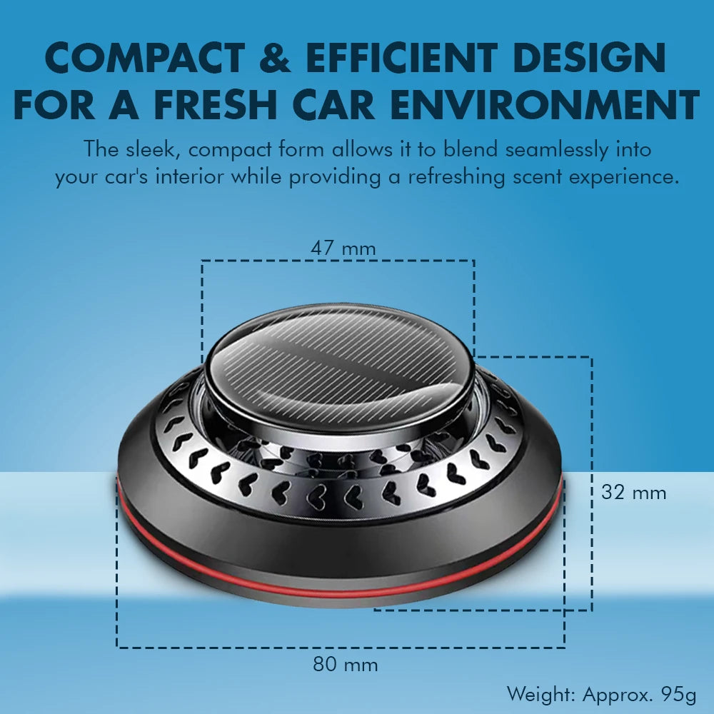 Sturvex™ SolarSpin Car Aroma Diffuser