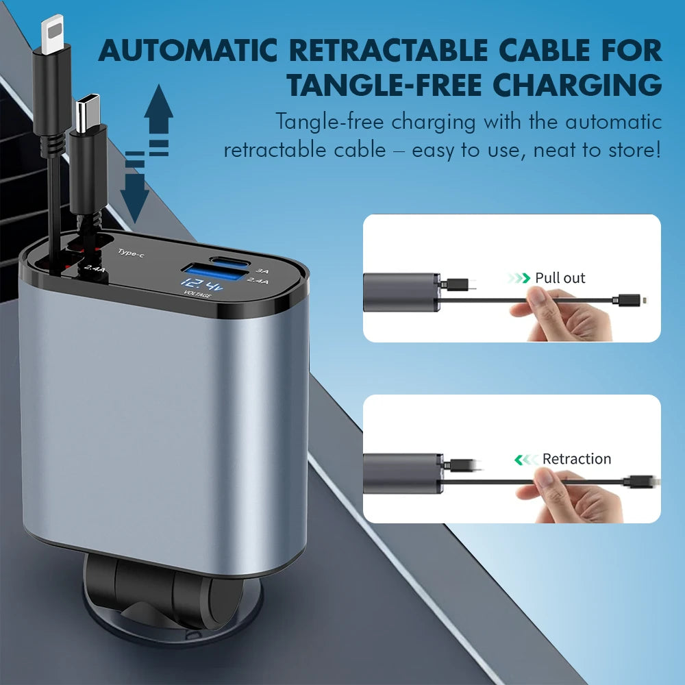 Sturvex™ 100W 4-Port Fast Charger ST001